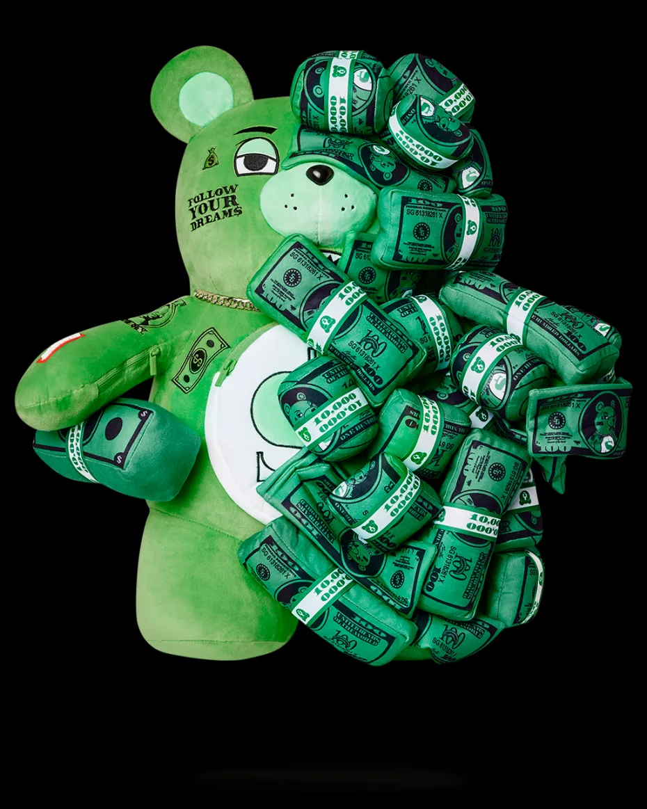 MONEYBEAR ZILLIONS TEDDYBEAR BACKPACK