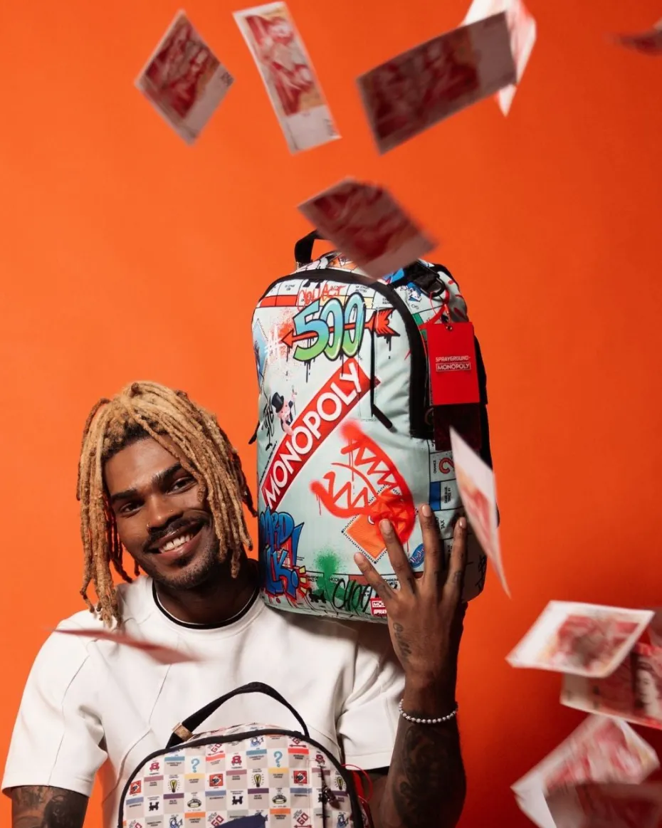 MONOPOLY DO NOT PASS GO DLXSR BACKPACK