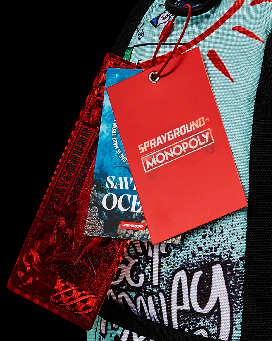 MONOPOLY DO NOT PASS GO DLXSR BACKPACK