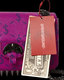 $NAPDRAGON GOLD CHAIN SHARK HANDBAG