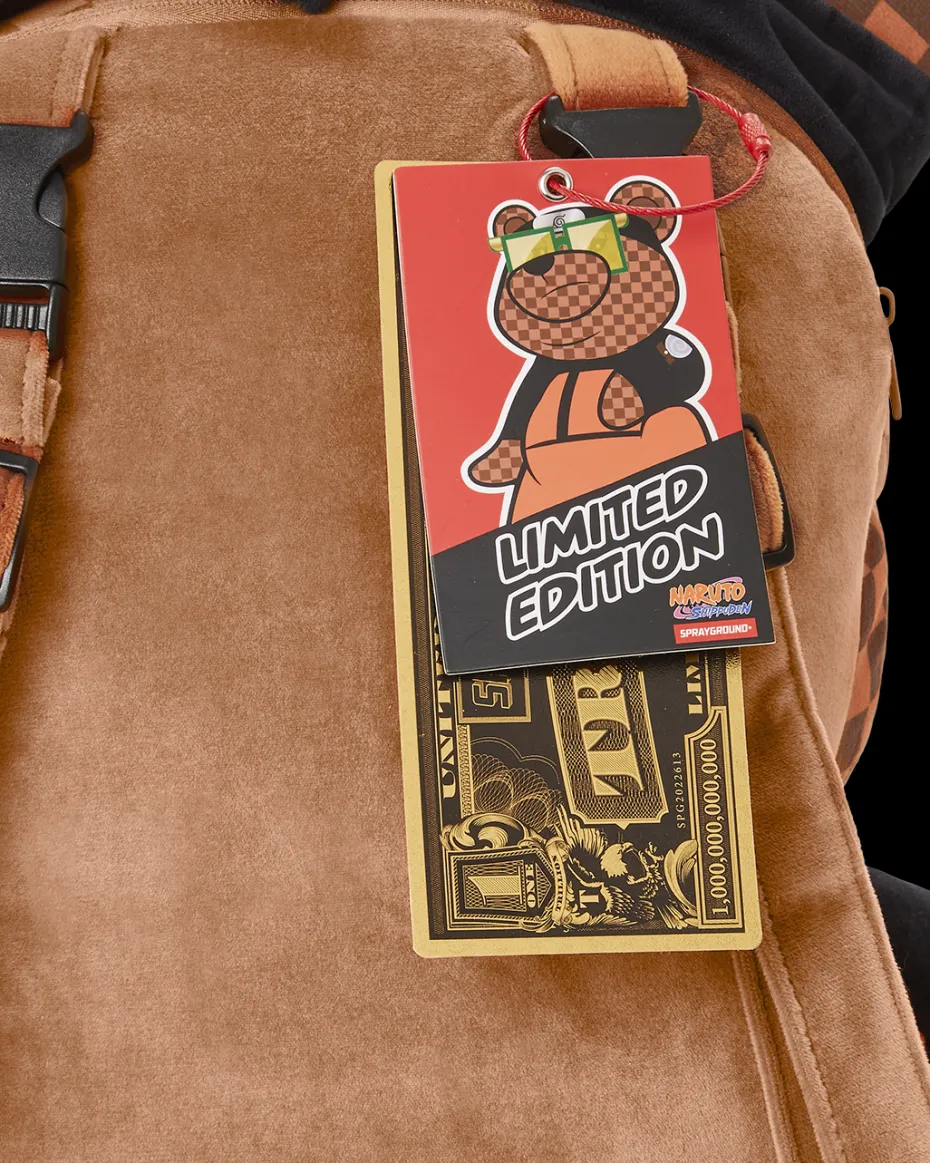 NARUTO MONEYBEAR TEDDYBEAR BACKPACK