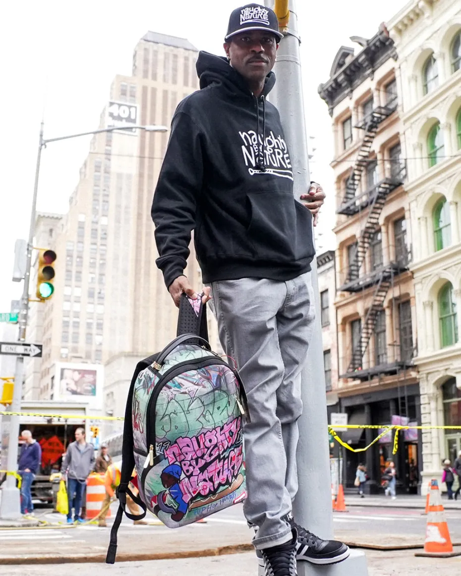 NAUGHTY BY NATURE HIP HOP HOORAY 30TH ANNIVERSARY COLLAB BACKPACK