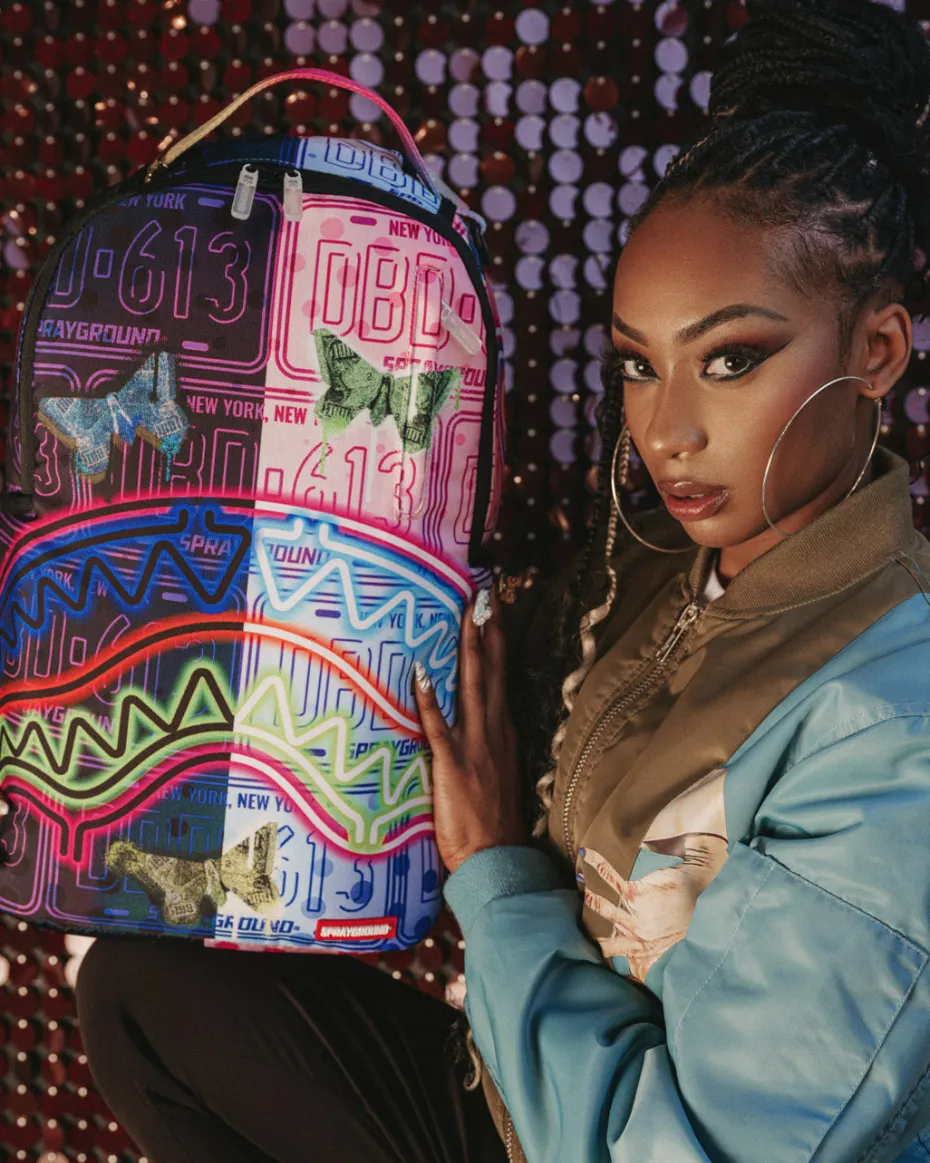 NEON BUTTERFLY BACKPACK
