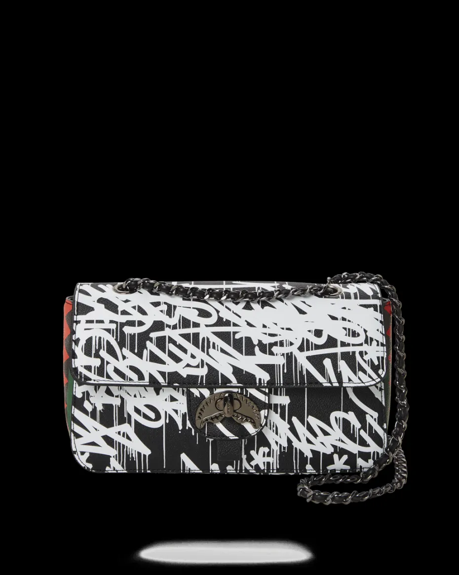 NIGHT NIGHT SHARKCHAIN HANDBAG