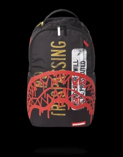 NO TRESPASSING BACKPACK