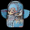 OFFICIAL BASQUIAT UNTITLED (FALLEN ANGEL) 1981 WING BACKPACK (DLXV)