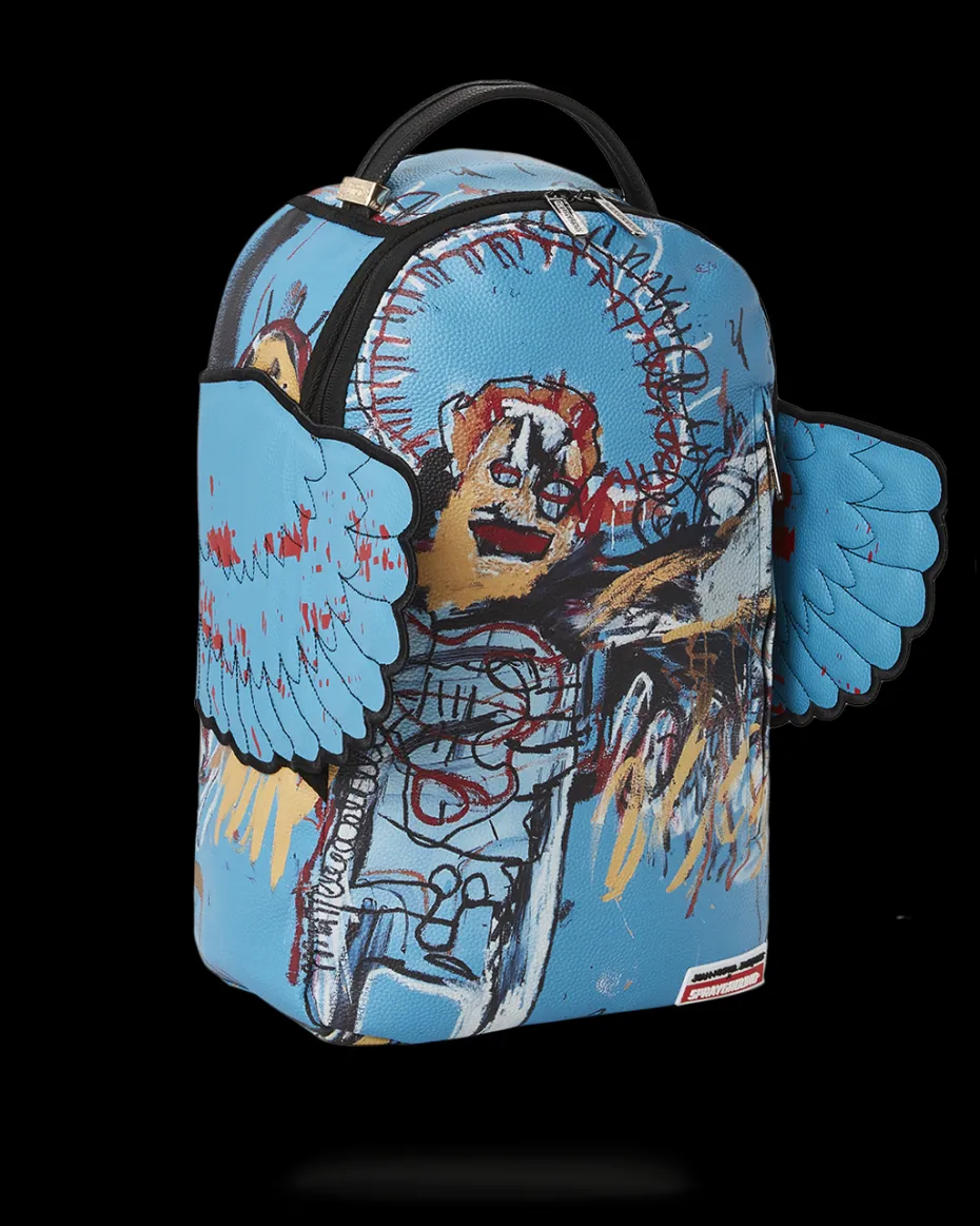 OFFICIAL BASQUIAT UNTITLED (FALLEN ANGEL) 1981 WING BACKPACK (DLXV)