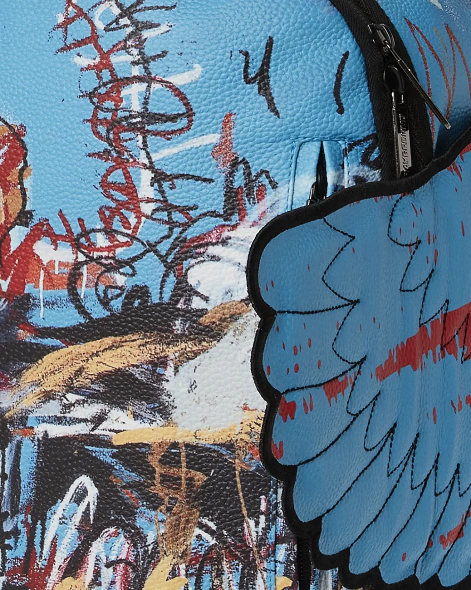 OFFICIAL BASQUIAT UNTITLED (FALLEN ANGEL) 1981 WING BACKPACK (DLXV)
