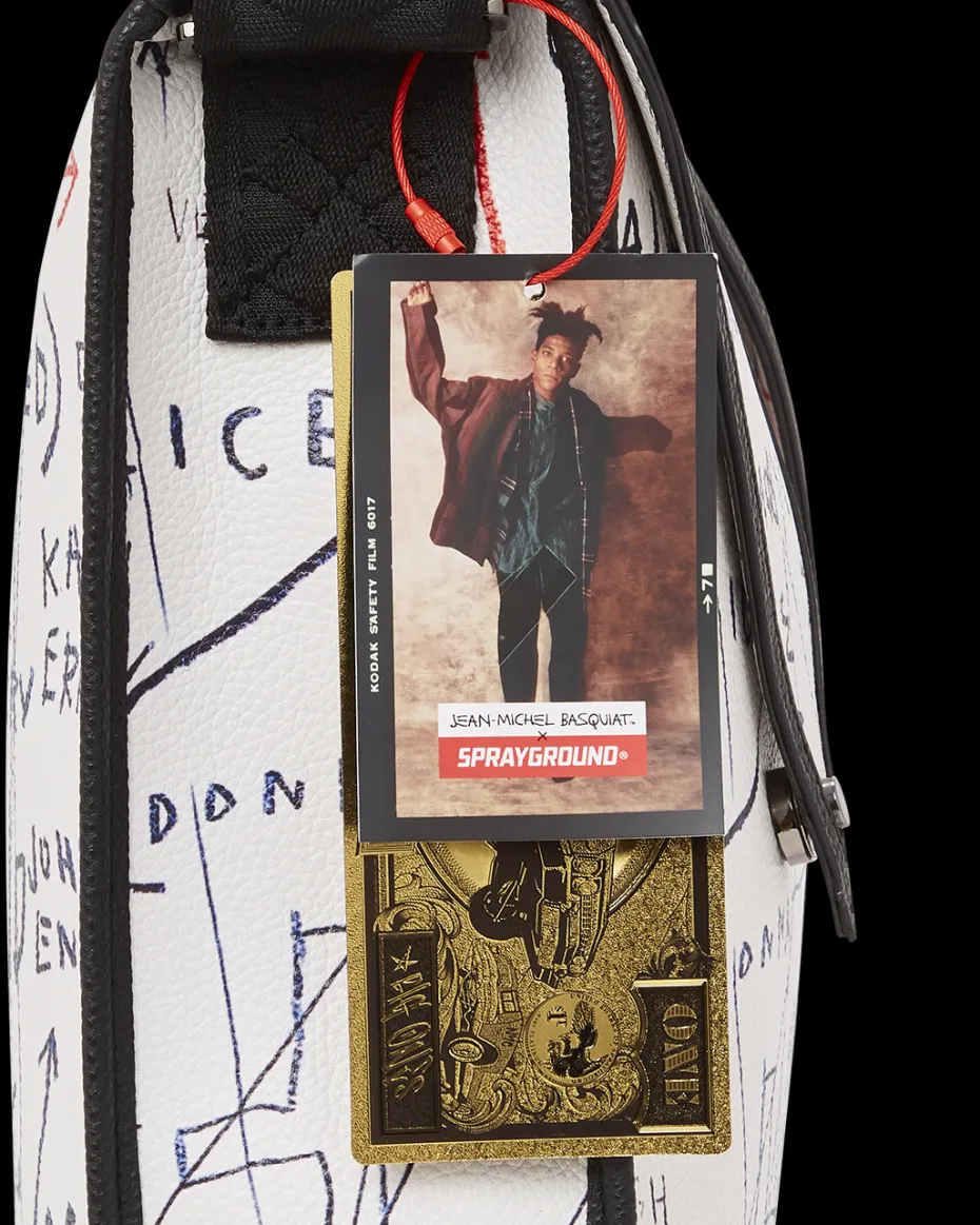 OFFICIAL BASQUIAT UNTITLED (CHEESE POPCORN) 1983 SLING MESSENGER