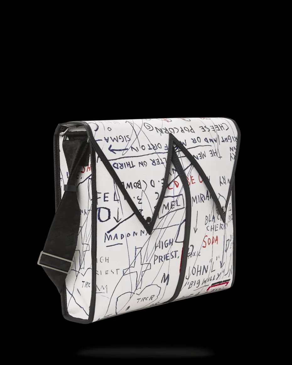 OFFICIAL BASQUIAT UNTITLED (CHEESE POPCORN) 1983 SLING MESSENGER