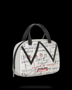 OFFICIAL BASQUIAT UNTITLED (CHEESE POPCORN) 1983 HANDBAG