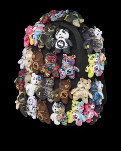 PACK OF BEARS REAL PLUSH BEARS RUNWAY PIECE BACKPACK - SUPER EXCLUSIVE