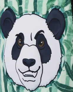 PANDA COZY VELOUR FUR BACKPACK