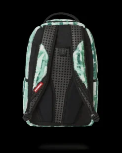 PANDA COZY VELOUR FUR BACKPACK