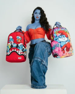 PAPA SMURF ON THE RUN BACKPACK
