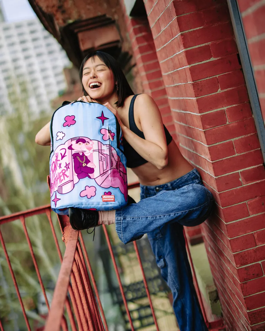 PINK PANTHER CITY STREETS DLXSR BACKPACK