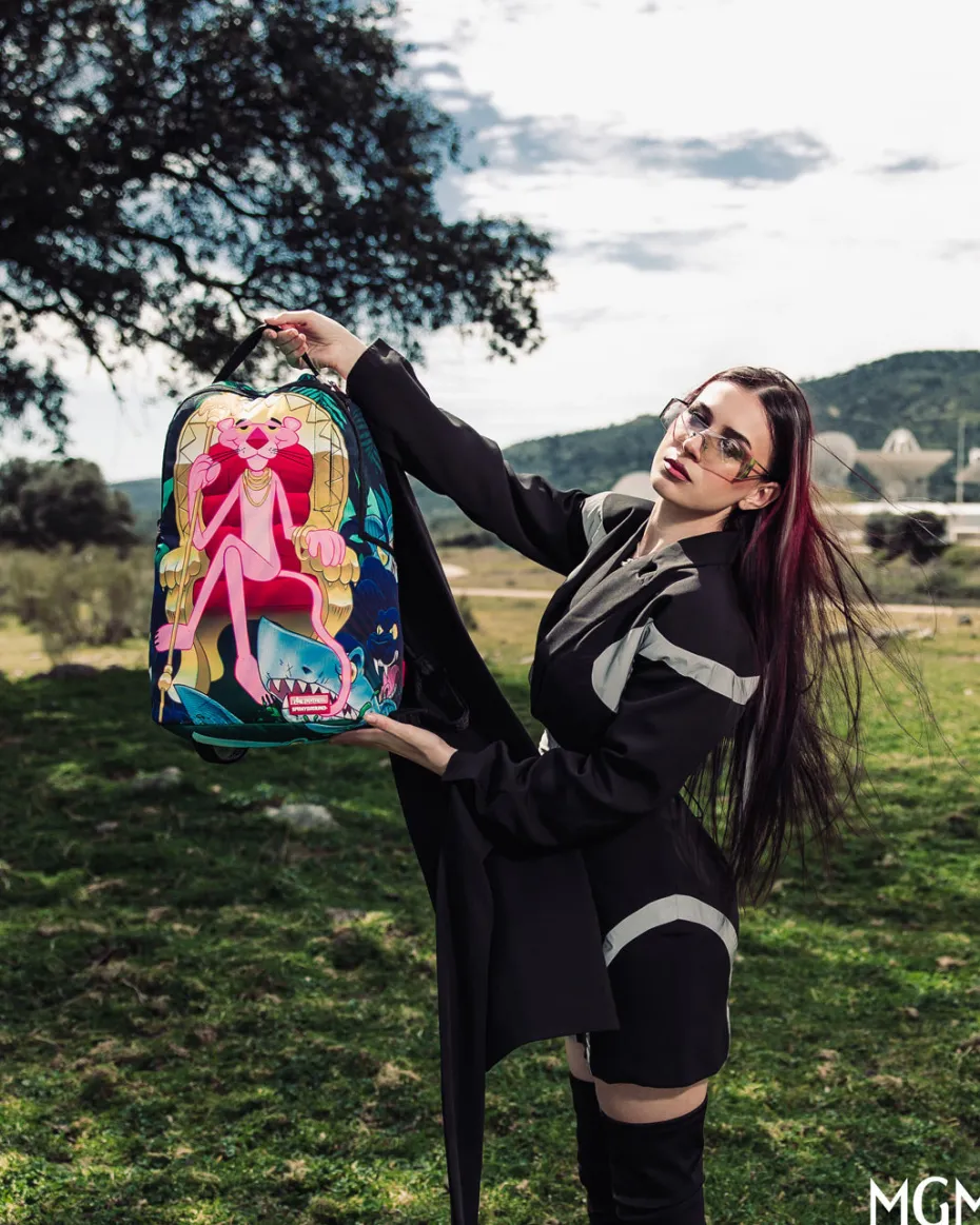 PINK PANTHER HEAVY LIES THE CROWN BACKPACK