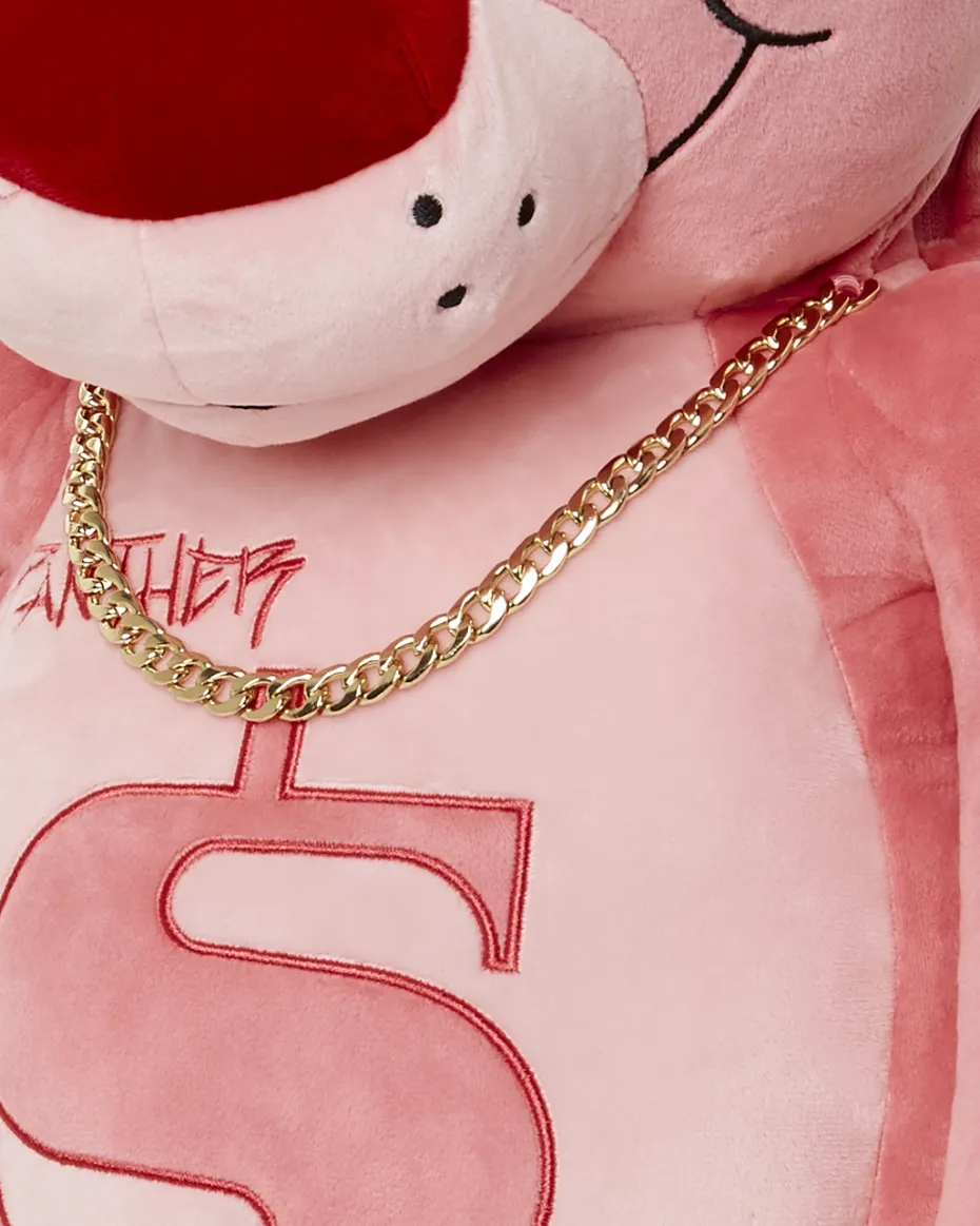 PINK PANTHER UP TO NO GOOD TEDDY BEAR BACKPACK