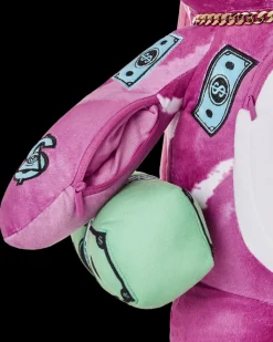 PINK PUNK MONEYBEAR TEDDYBEAR BACKPACK