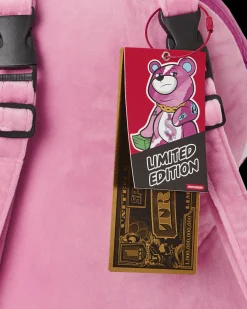 PINK PUNK MONEYBEAR TEDDYBEAR BACKPACK