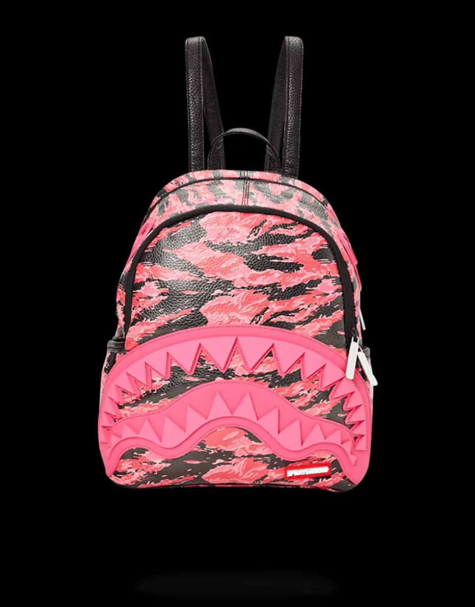 PINK TIGER CAMO SHARKMOUTH SAVAGE BACKPACK