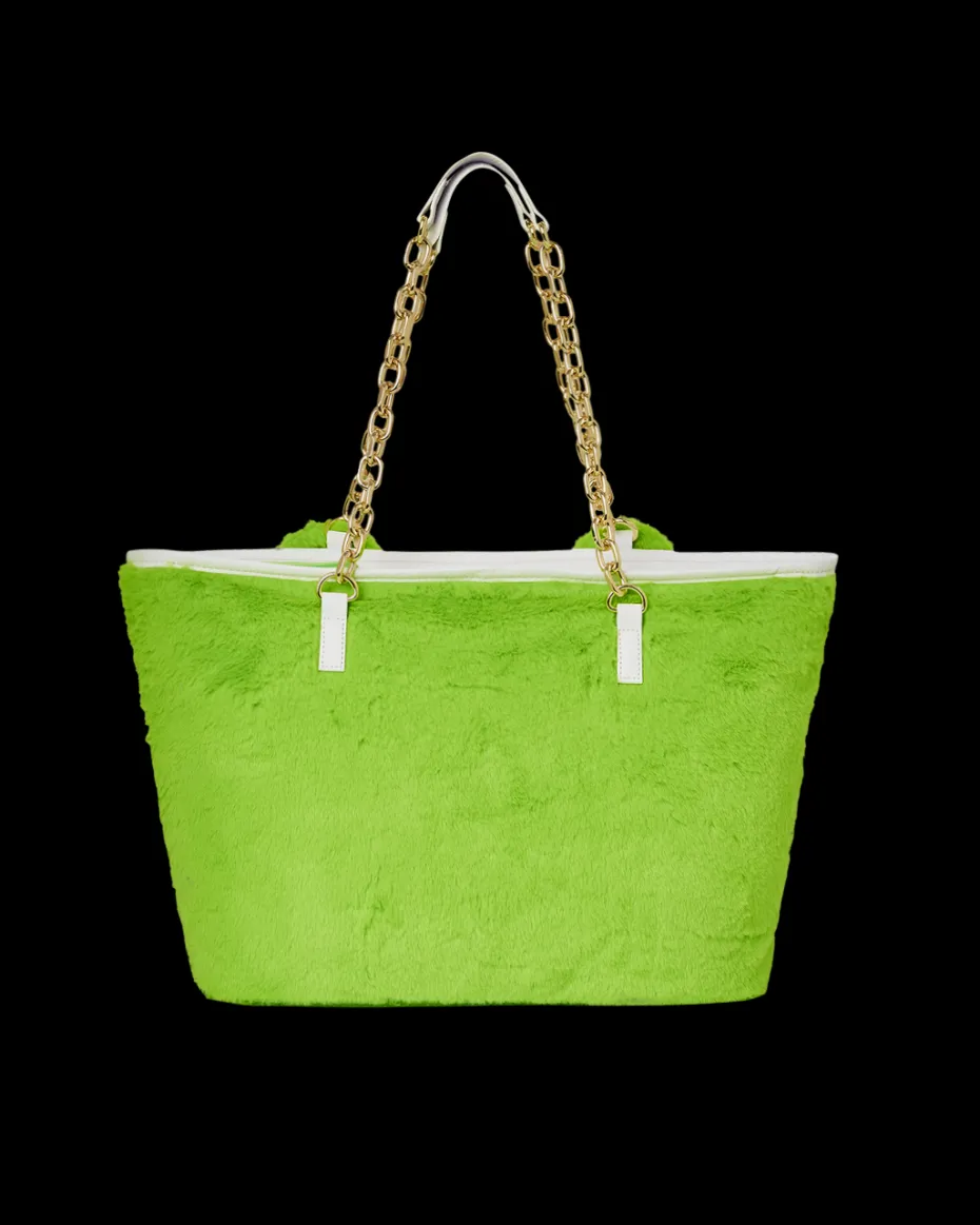 PLUSH MONEYBEAR TOTE (GREEN)