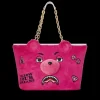 PLUSH MONEYBEAR TOTE (PINK)