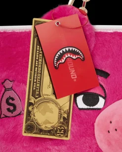 PLUSH MONEYBEAR TOTE (PINK)