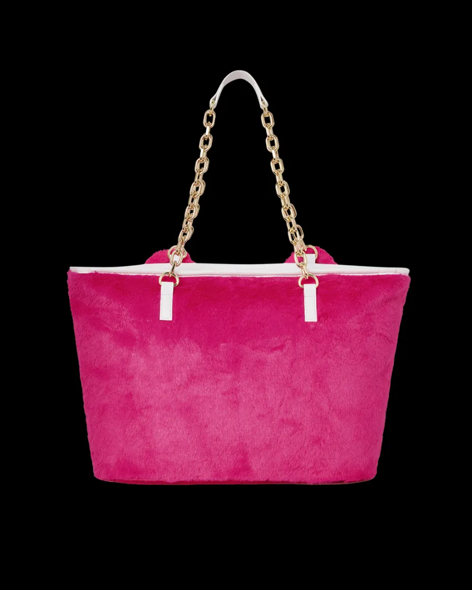 PLUSH MONEYBEAR TOTE (PINK)