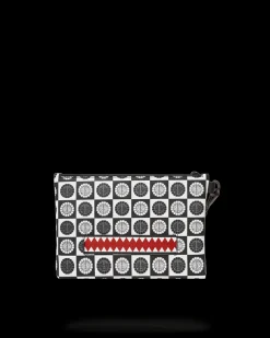 POODLE CHECK RON ENGLISH COLLAB POUCHETTE
