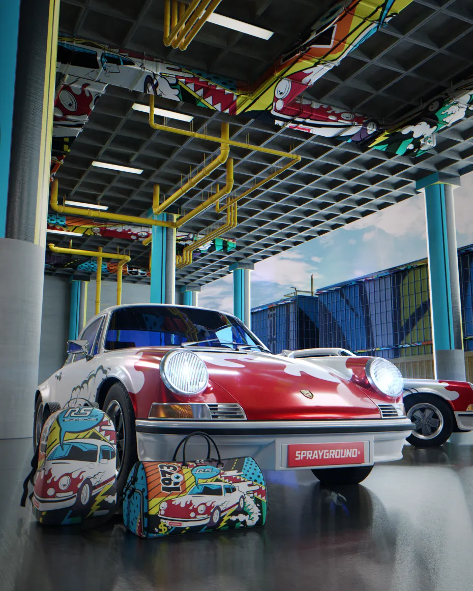 PORSCHE 1972 COLLAB BACKPACK (ONLY 1,191 UNITS MADE)
