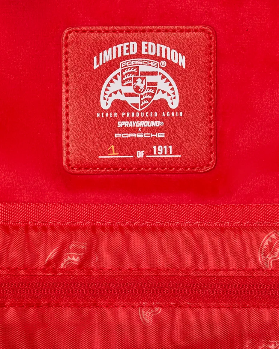 PORSCHE AHEAD COLLAB BACKPACK - LIMITED EDITION
