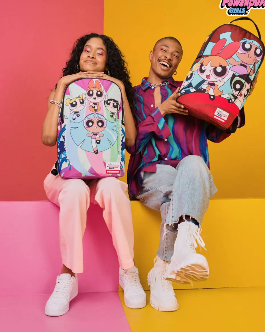 POWER PUFF GIRLS MONSTER SHARK BACKPACK
