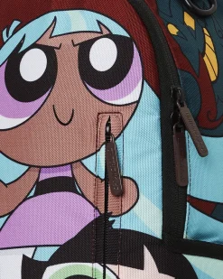POWERPUFF GIRLS NEVER BACK DOWN BACKPACK