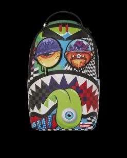 PSYCHO WORLD OF FUN BACKPACK (WITH REMOVABLE VELCRO EYE PATCHES)