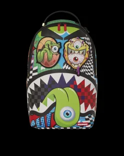 PSYCHO WORLD OF FUN BACKPACK (WITH REMOVABLE VELCRO EYE PATCHES)