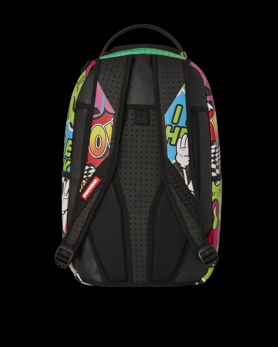 PSYCHO WORLD OF FUN BACKPACK (WITH REMOVABLE VELCRO EYE PATCHES)
