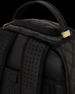 QUILT HAND PAINTED DIABLO BEAR BACKPACK (DLXV)