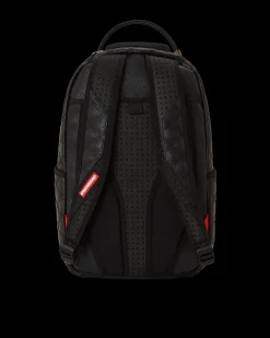 QUILT HAND PAINTED DIABLO BEAR BACKPACK (DLXV)