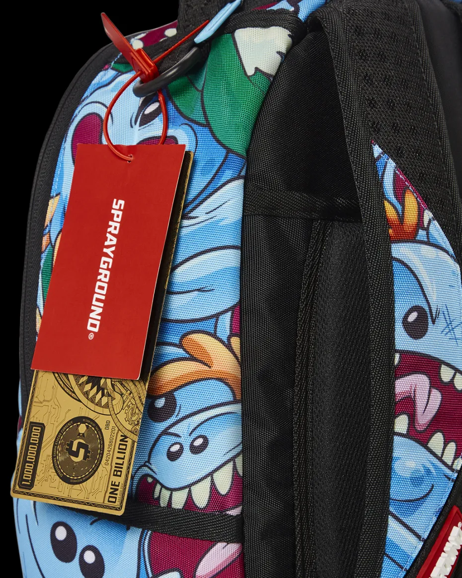 RICK & MORTY MESEEKS CRAMMED BACKPACK (DLXR)