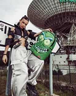 RICK & MORTY PICKLE SHARKBITE BACKPACK (DLXV)