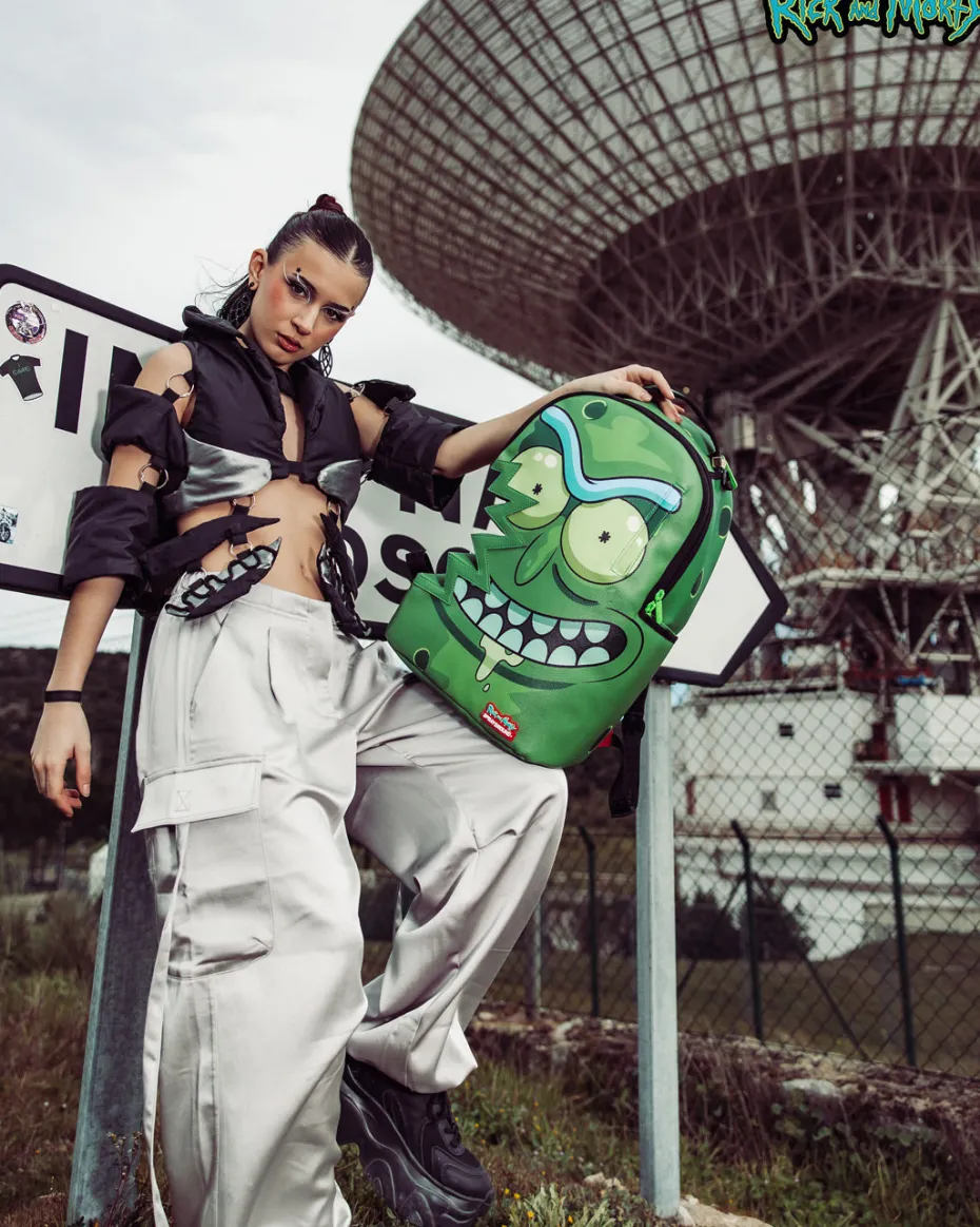 RICK & MORTY PICKLE SHARKBITE BACKPACK (DLXV)