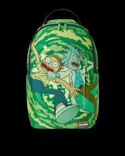 RICK & MORTY PORTAL SHARK BACKPACK
