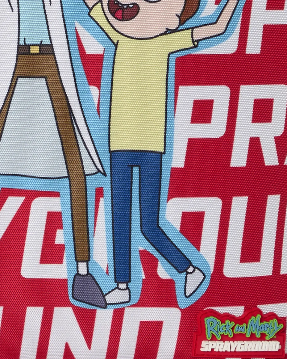 RICK & MORTY THE WORLD IS MINE DLXSR BACKPACK
