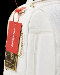 RIVIERA LE BLANC GOLD CHAIN SHARK BACKPACK (DLXV)