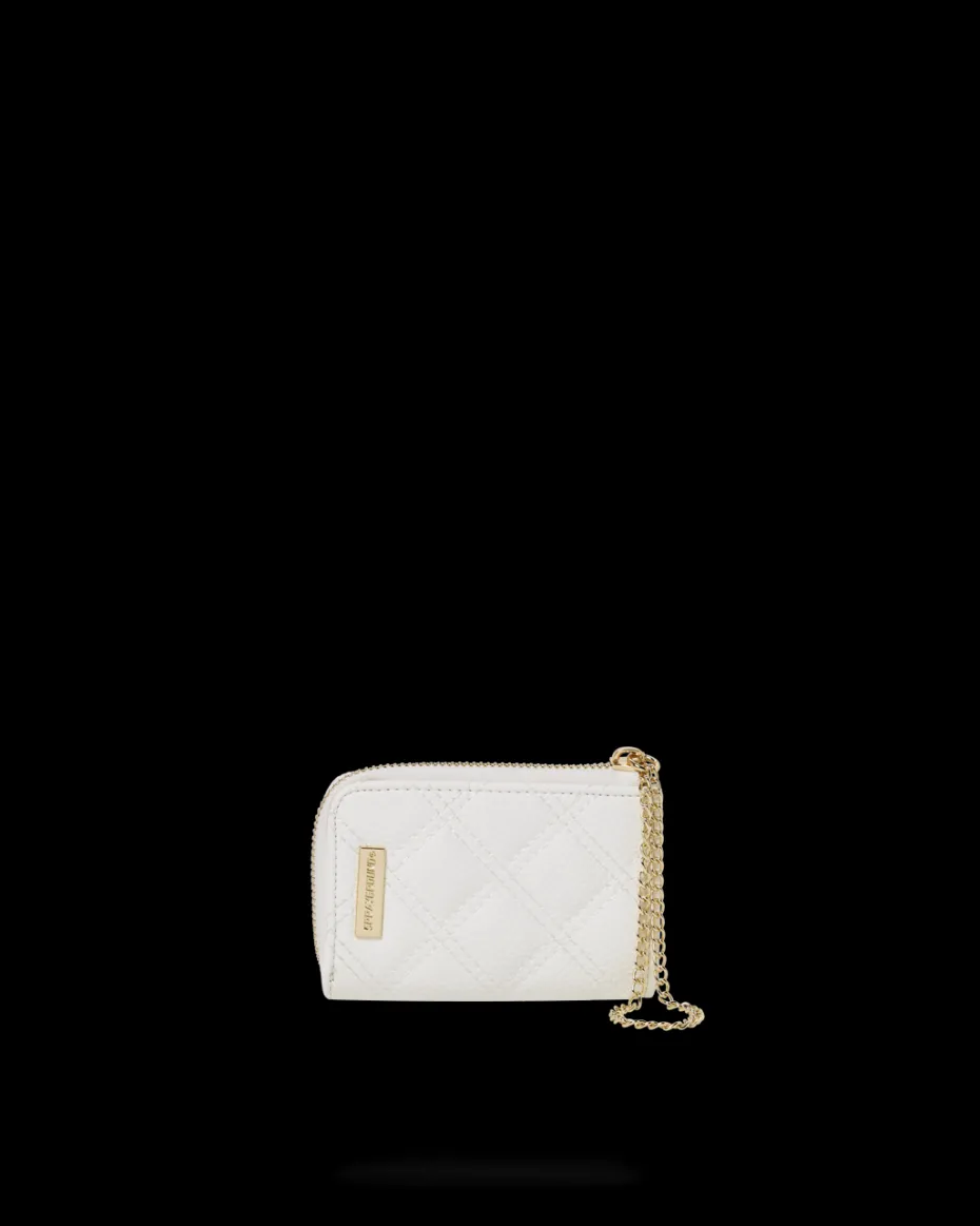 RIVIERA LE BLANC GOLD CHAIN SHARK WALLET