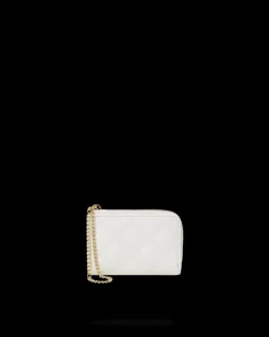 RIVIERA LE BLANC GOLD CHAIN SHARK WALLET