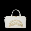 RIVIERA LE BLANC GOLD CHAIN SHARK MINI DUFFLE