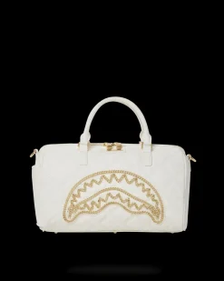RIVIERA LE BLANC GOLD CHAIN SHARK MINI DUFFLE