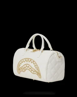 RIVIERA LE BLANC GOLD CHAIN SHARK MINI DUFFLE